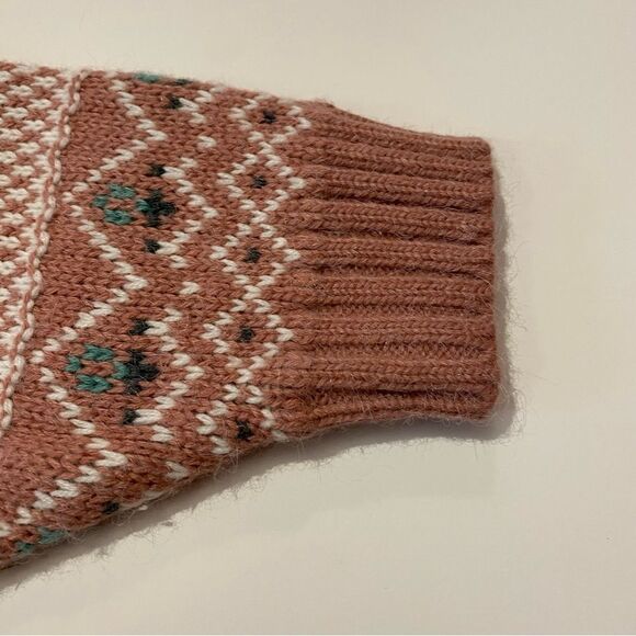 Vintage 1980's Gina Peters Knitted Geometric Pattern Cardigan Sweater Women's M - Picture 11 of 12